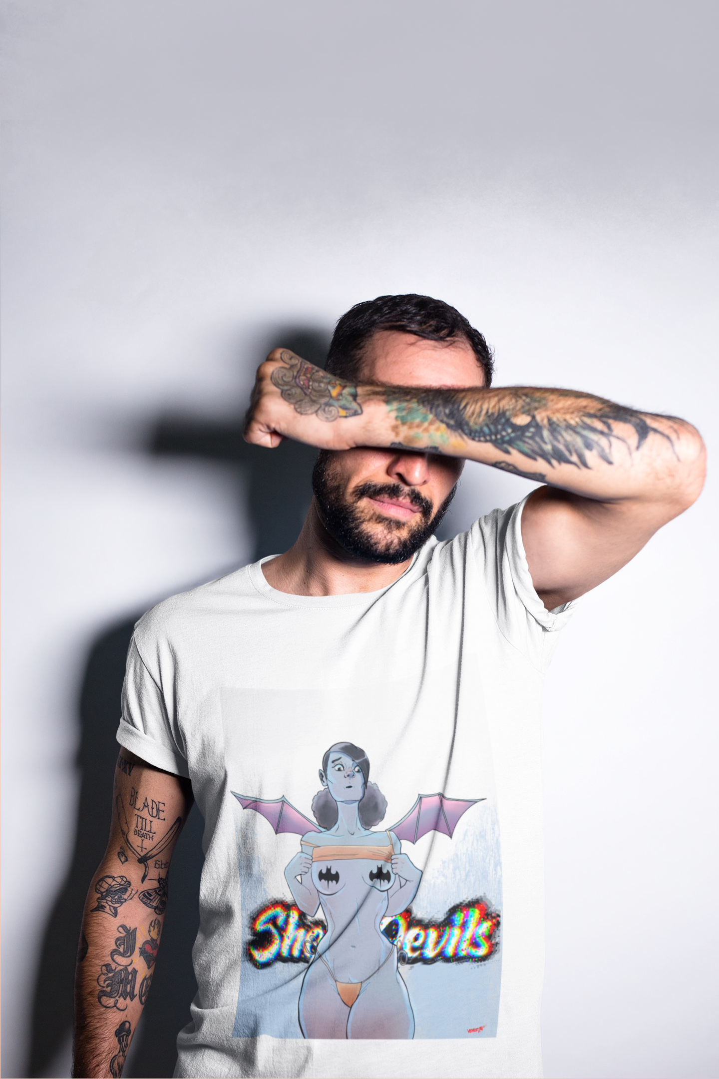 SHE DEVIL BAT WING EXCLUSIVE TEE