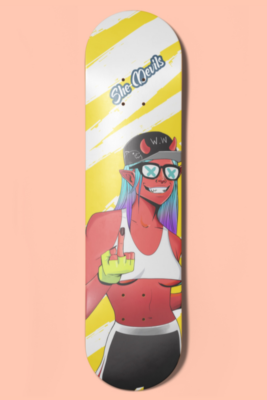 She-Devils Original Skateboard