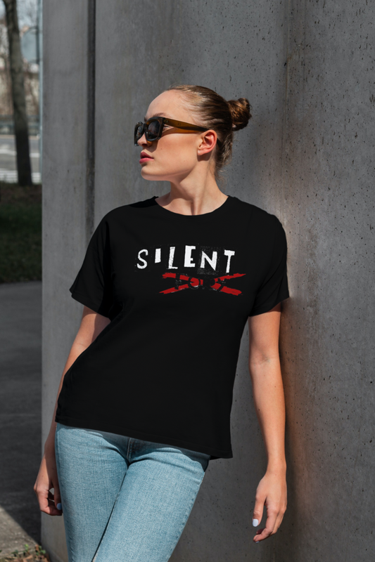 SILENT FURY logo tee