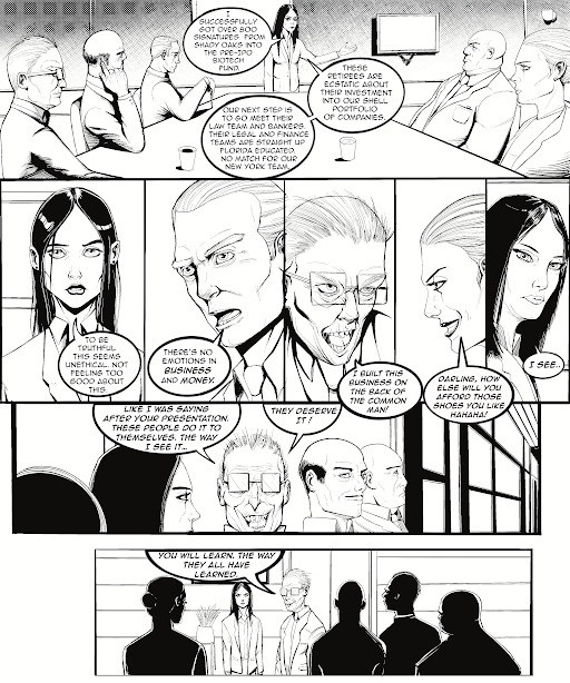 SILENT FURY COMIC BOOK