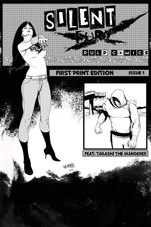 SILENT FURY COMIC BOOK